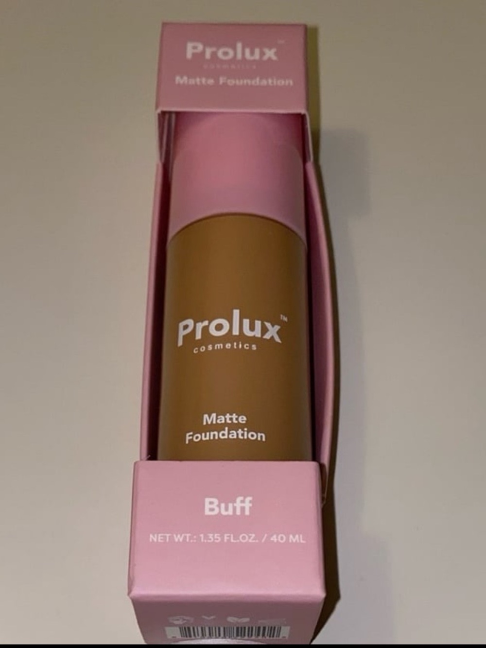 Prolux Matte Foundation BUFF
